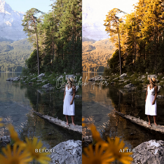 Golden Hour - One Click Filter