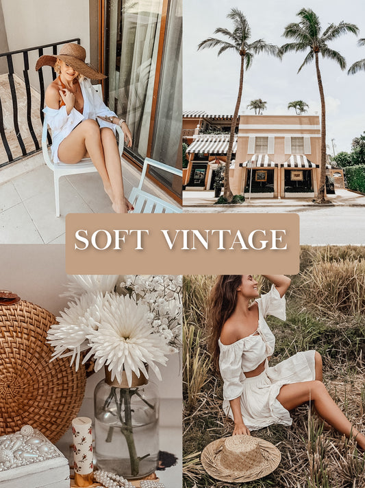 Soft Vintage - One Click Filter