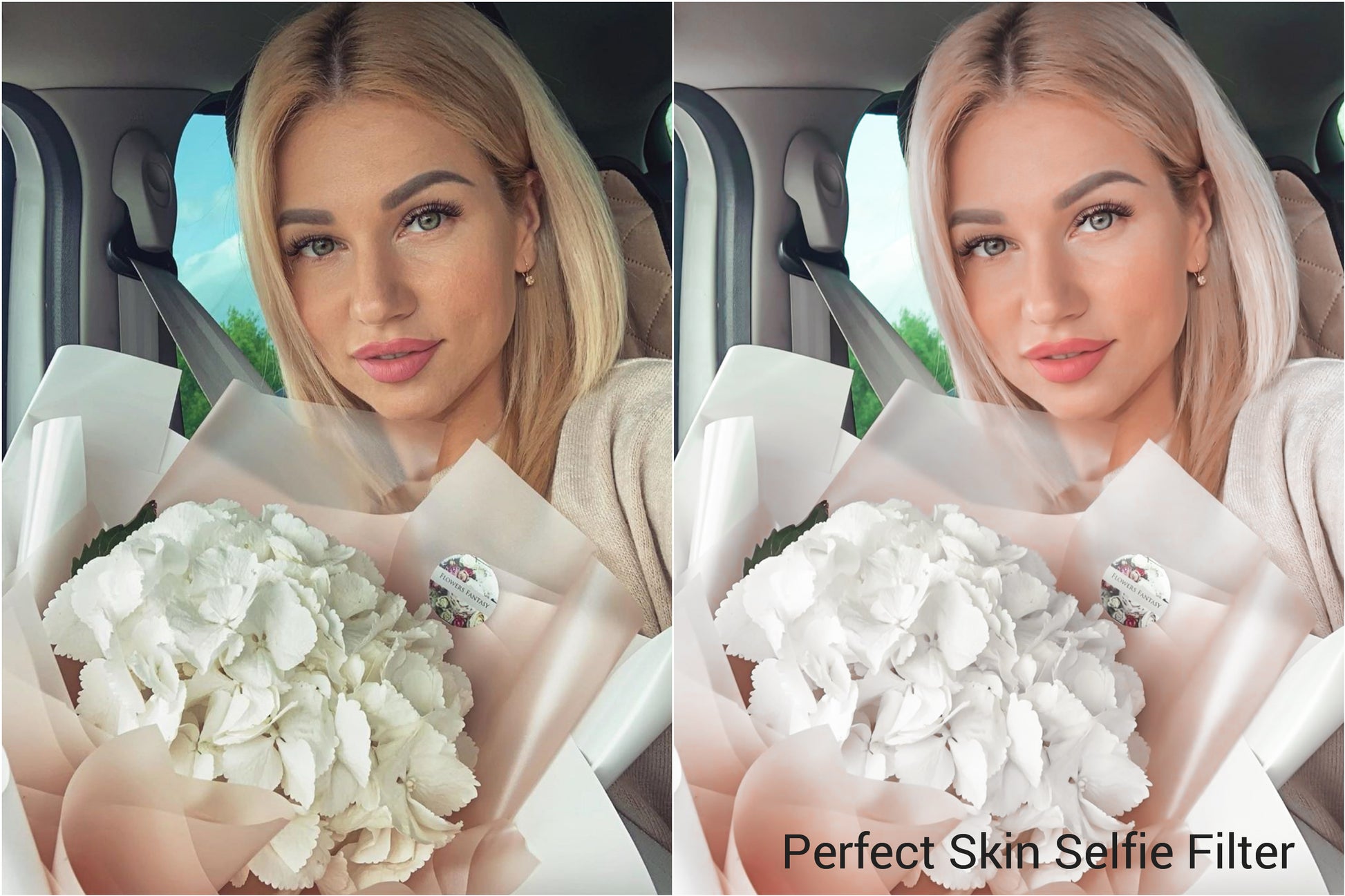 Perfect Skin Selfie Filter - One Click Filter
