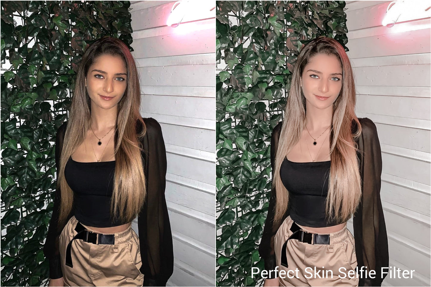 Perfect Skin Selfie Filter - One Click Filter